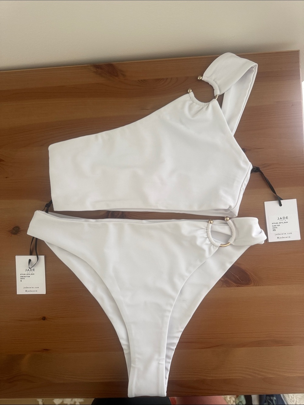 Jade Swim Bikini: Alba Top & Demi Bottom